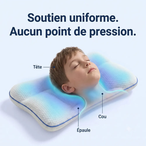 L'OREILLER ERGONOMIQUE POUR ENFANT